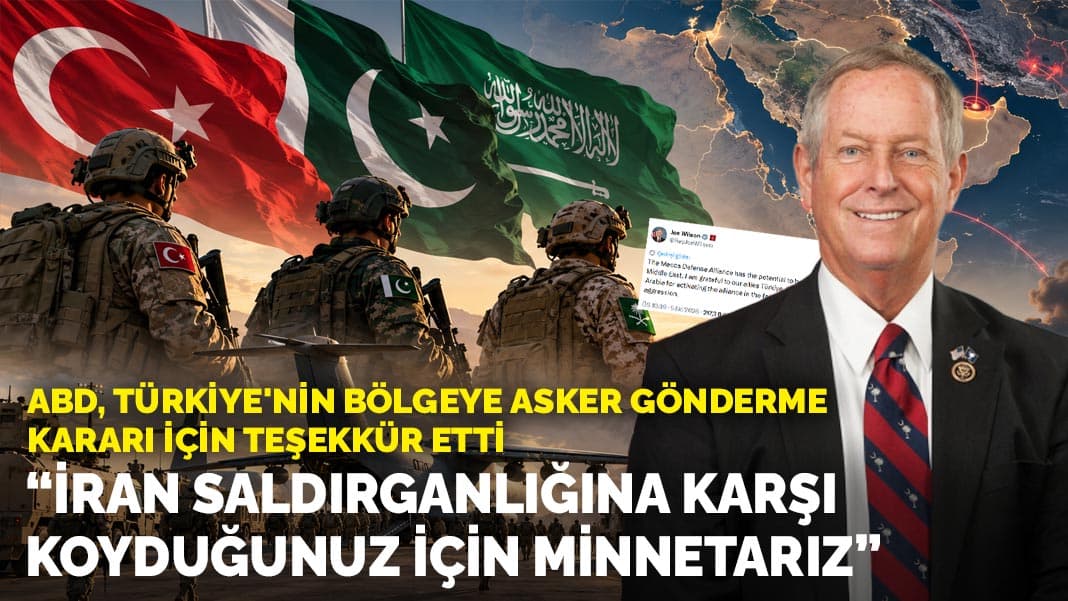 ABD, Türkiye'nin bölgeye asker gönderme kararı için teşekkür etti: İran saldırganlığına karşı koyduğunuz için minnetarız