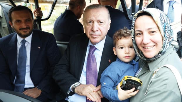 Erdoğan AileFest’i ziyaret etti