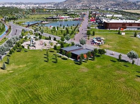 Recep Tayyip Erdoğan Millet Bahçesi’ne uluslararası Yeşil Bayrak ödülü