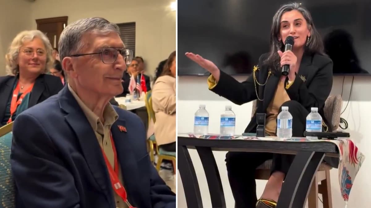 Aziz Sancar ile Canan Dağdeviren ABD'deki geceye damga vurdu